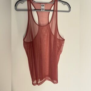 Victoria secret Sport Mesh Racer back Tank Top